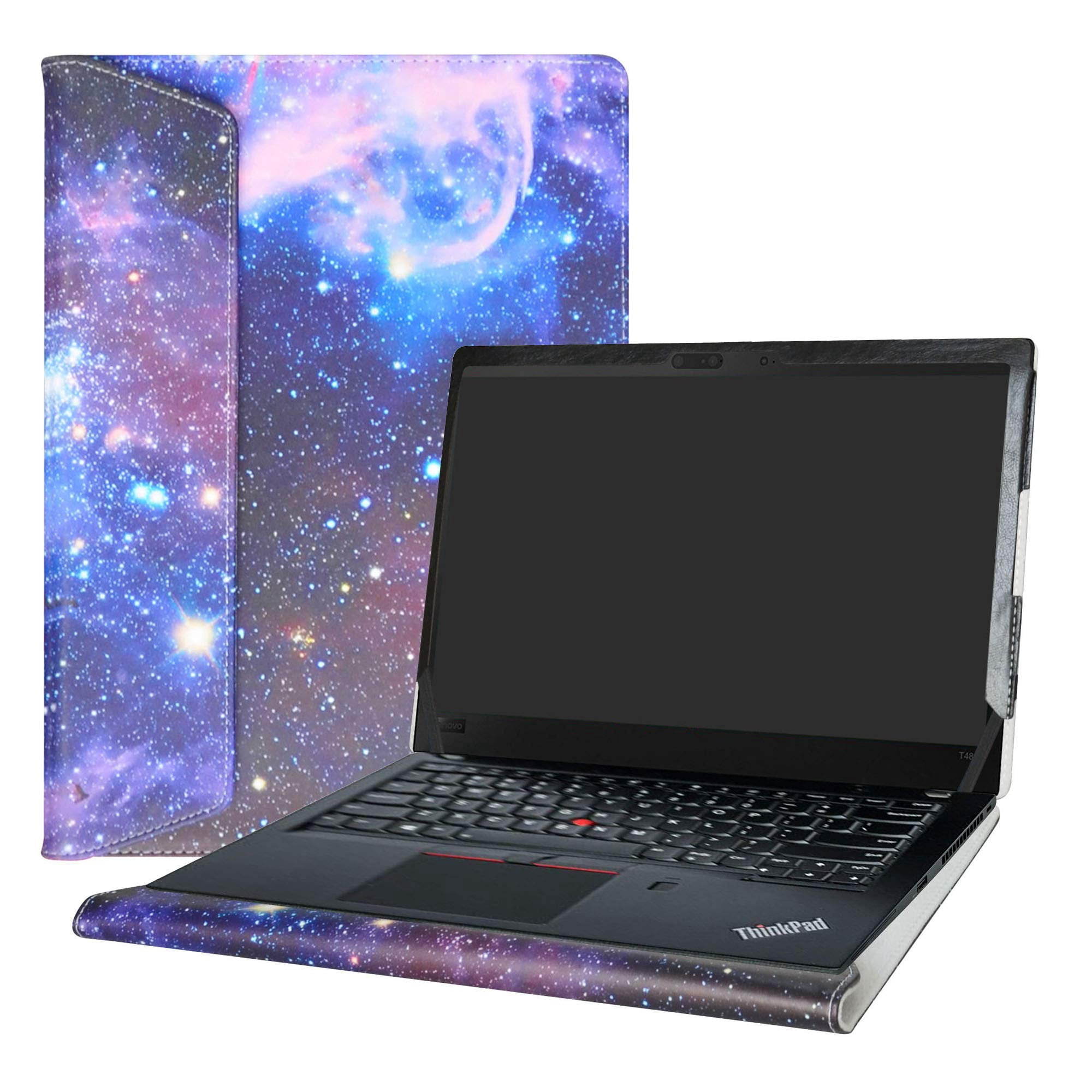 Funda Para Laptop Alapmk Para Lenovo Thinkpad 14" De Cuero Pu