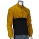 thumbnail image 1 of Capa de soldadura IRONCAT grande, cuero amarillo dorado, 1 of 9