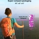 thumbnail image 5 of Cuna de camping para niños KidzAdventure rosa 175 x 70 cm, liviana, 5 of 6