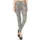 thumbnail image 1 of Leggings con Estampado de Piel de Serpiente, de Largo Completo y Cintura Alta, de Estilo Ajustado y con Cinturilla Elástica., 1 of 5