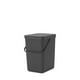 thumbnail image 1 of BRABANTIA BASURERO SORT Y GO 25LT GRIS OSCURO, 1 of 3
