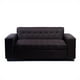 thumbnail image 3 of Sofa Dos Cuerpos Lino Negro, 3 of 3