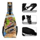 thumbnail image 3 of Pupstruction Riñonera Bandolera con Estampado Integral para Hombres y Mujeres, Bolso Cruzado Gráfico de Tendencia, Mochila de Hombro Streetwear para Ciclismo y Deportes, Riñonera Versátil Casual, 3 of 6