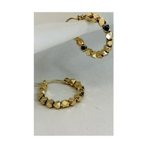 Collarbeauty - Aro Bañado En Oro 18K