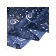 thumbnail image 5 of INSPIRE CHIC Mujer Satén Cuadrado Nota Musical 35" Gran Bufanda Sedosa para el Cuello Azul Oscuro, 5 of 6