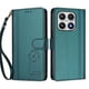 thumbnail image 3 of Funda Cartera Trébol para Xiaomi 17 con Ranuras Tarjetas y Carga Inalámbrica Verde oscuro, 3 of 6