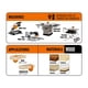 thumbnail image 4 of Hoja de Sierra CMT Orange Tools 10" 50 Dientes Combinada, 4 of 6