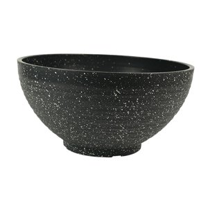 Ioensy - Maceta Para Jardín, Maceta Para Bonsái, Maceta Para Plantas Acuáticas, Para Jardín, Exterior, Interior, Balcón, 40 Cm, Con Punta, Color Gris Oscuro