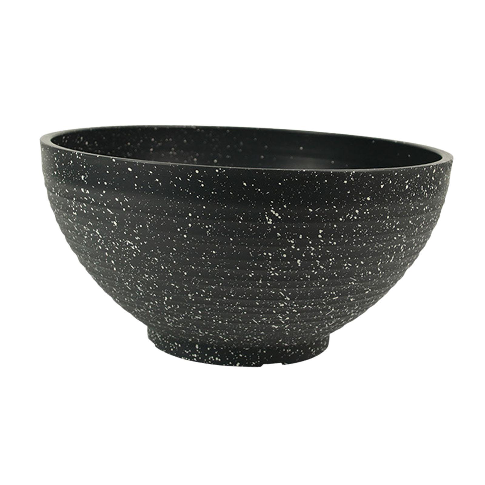 Ioensy - Maceta Para Jardín, Maceta Para Bonsái, Maceta Para Plantas Acuáticas, Para Jardín, Exterior, Interior, Balcón, 40 Cm, Con Punta, Color Gris Oscuro