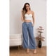 thumbnail image 3 of Pantalón Mujer Casual Recto Algodón Tipo Lino Tiro Alto 7003, 3 of 3