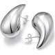 thumbnail image 1 of Aretes De Lágrima Para Mujer, Aretes De Aro De Oro Grueso, Aros Abiertos Huecos Gota De Agua De Peso Ligero, Hipoalergénicos, Chapados En Oro De 18 Quilates, Joyería Ligera De Moda, 1 of 3