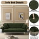 thumbnail image 1 of 70.1 "futon sofa bed, convertible double sofa bed with folding armrests for living rooms and small Spaces, 1 of 3
