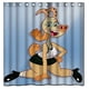 thumbnail image 1 of Cortina de ducha con diseño de belleza, juego de cortinas de baño con ganchos, tamaño 66 x 72 pulgadas, 1 of 3