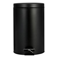 Crusec - Papelera 8 Litros Elegante Con Pedal Basurero Oficina Baño