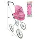 thumbnail image 3 of Cochecito de Muñecas Clásico Plegable Rosa, 3 of 5