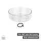 thumbnail image 3 of Set 2 Contenedores Organizador Hogar Circulares Home Logics, 3 of 3