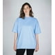 thumbnail image 1 of Polera Oversize Minimalista Celeste Washed, 1 of 3