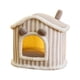 thumbnail image 4 of Preciosa Cama Para Gatos, Casa, Perrera, Extraíble, Suave, Para Invierno, Cálida Y Lavable, Cama Para Mascotas, Color Gris, 4 of 5