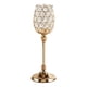 thumbnail image 3 of Candelero De Cristal Candelero Votivo Dorado Para Evento De Aniversario L, 3 of 5