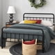 thumbnail image 5 of Base de cama metal negra FLORENCE Zinus 2 plazas 150x190x36, 5 of 5