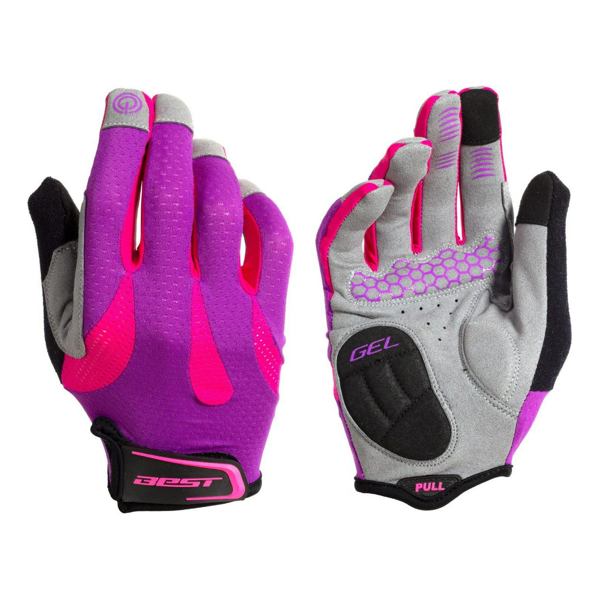 Guante Largo Best Mujer Morado/fucsia Talla S