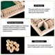thumbnail image 5 of Juego Shut The Box Classic De Madera De 4 Caras Para 1 A 4 Jugadores, 5 of 7