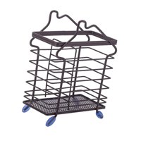 Magideal - Porta Palillos Contenedor De Utensilios De Cocina Organizador De Cubiertos Escurridor De Carbono Acero Instalación En Pared Adecuado Para Restaurante