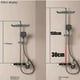 thumbnail image 3 of Tubo Extensión 30cm Para Columna Ducha Gun Gray, 3 of 8