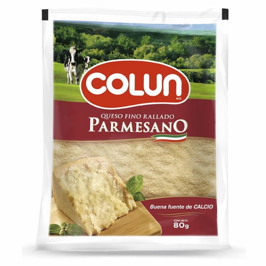Queso Parmesano Rallado 80 g Colun