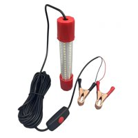 Magideal - Lámpara De Pesca Led Sumergible Con Cable De Alimentación De 5 M, Súper Brillante Y Resistente Al Agua. Luz Blanca