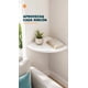 thumbnail image 4 of Repisas Flotante Blanco Acabado Madera Pared 30cm Esquinera, 4 of 12