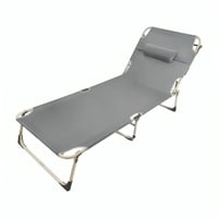 Genérico - Silla Cama Plegable Portable Para Playa Camping Y Piscina