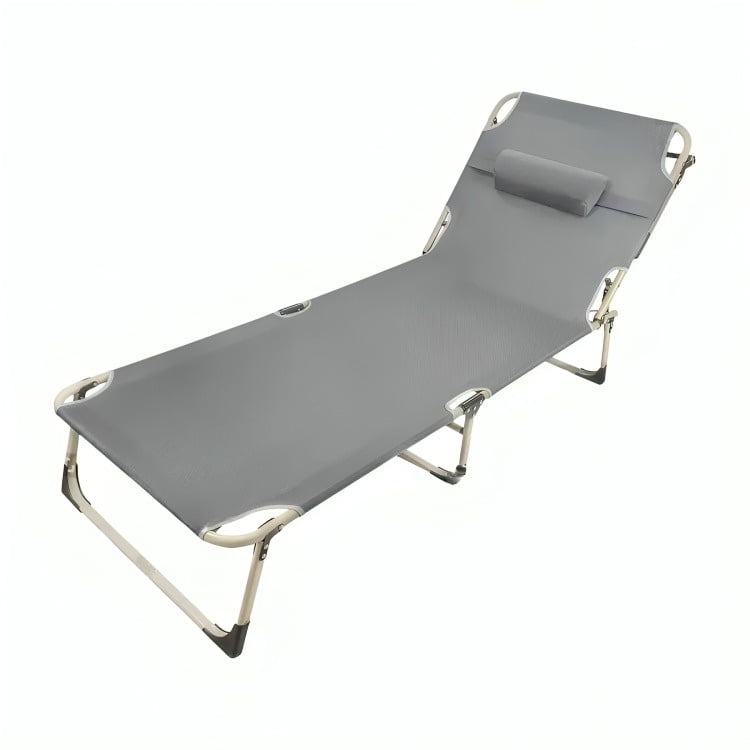 Genérico - Silla Cama Plegable Portable Para Playa Camping Y Piscina