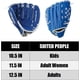 thumbnail image 2 of Guantes de práctica de béisbol Guantes de béisbol Guantes de béisbol para niños Guantes de béisbol para jóvenes Guantes deportivos Guantes de béisbol 10.5 pulgadas 10.511.512.5 pulgadas Guante de béis, 2 of 6