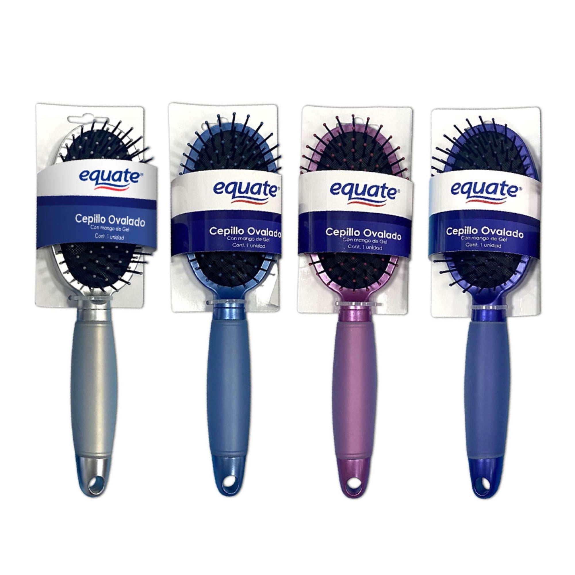 Cepillo De Pelo Ovalado Con Mango De Gel 1 Un Equate