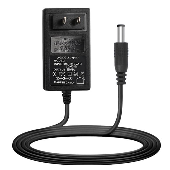 Fuente de alimentación Qnanw 15V 1A 110V/220V cable de 1,8 m
