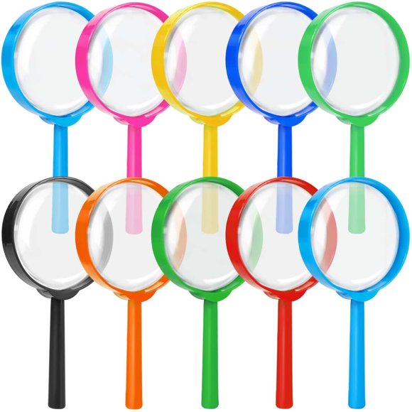 SenseYo 10 lupas mini de 5X para niños