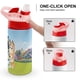 thumbnail image 4 of BlueyBotella de Agua con Tapa Pop Top de Un Toque, Acero Inoxidable, a Prueba de Fugas, para Deportes, Botella Infantil rosa 12 oz, 4 of 6