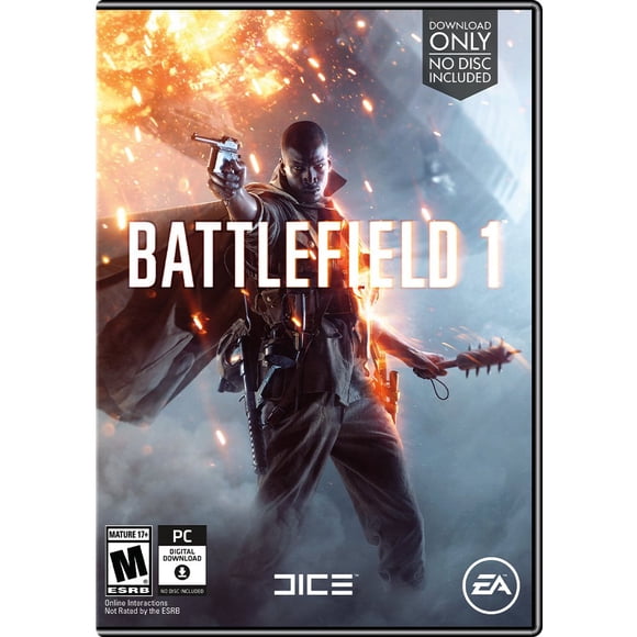 Videojuego Electronic Arts Battlefield 1 para PC Sin Disco