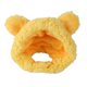 thumbnail image 1 of Sombrero De Disfraz De Gato Protección Contra El Ruido Orejas Suaves Para Mascotas Sombreros Cálidos Para Gatitos Mascotas Perro Amarillo, 1 of 5