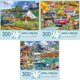 thumbnail image 1 of Juego económico de piezas y piezas de rompecabezas, 3 x 300 piezas para adultos, 1 of 9