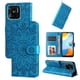 thumbnail image 3 of Funda tipo cartera FOXDOCK para Xiaomi Redmi 10C 4G , diseño girasol en relieve, cuero PU, cierre magnético, soporte y tarjetero, 3 of 5
