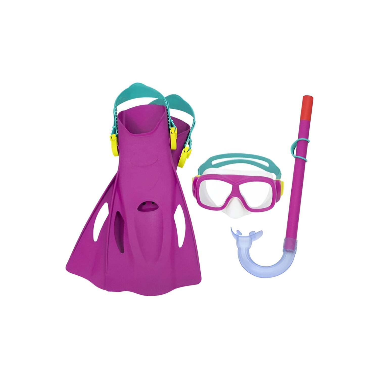 Kit De Buceo Snorkel - Bestway Color Morado