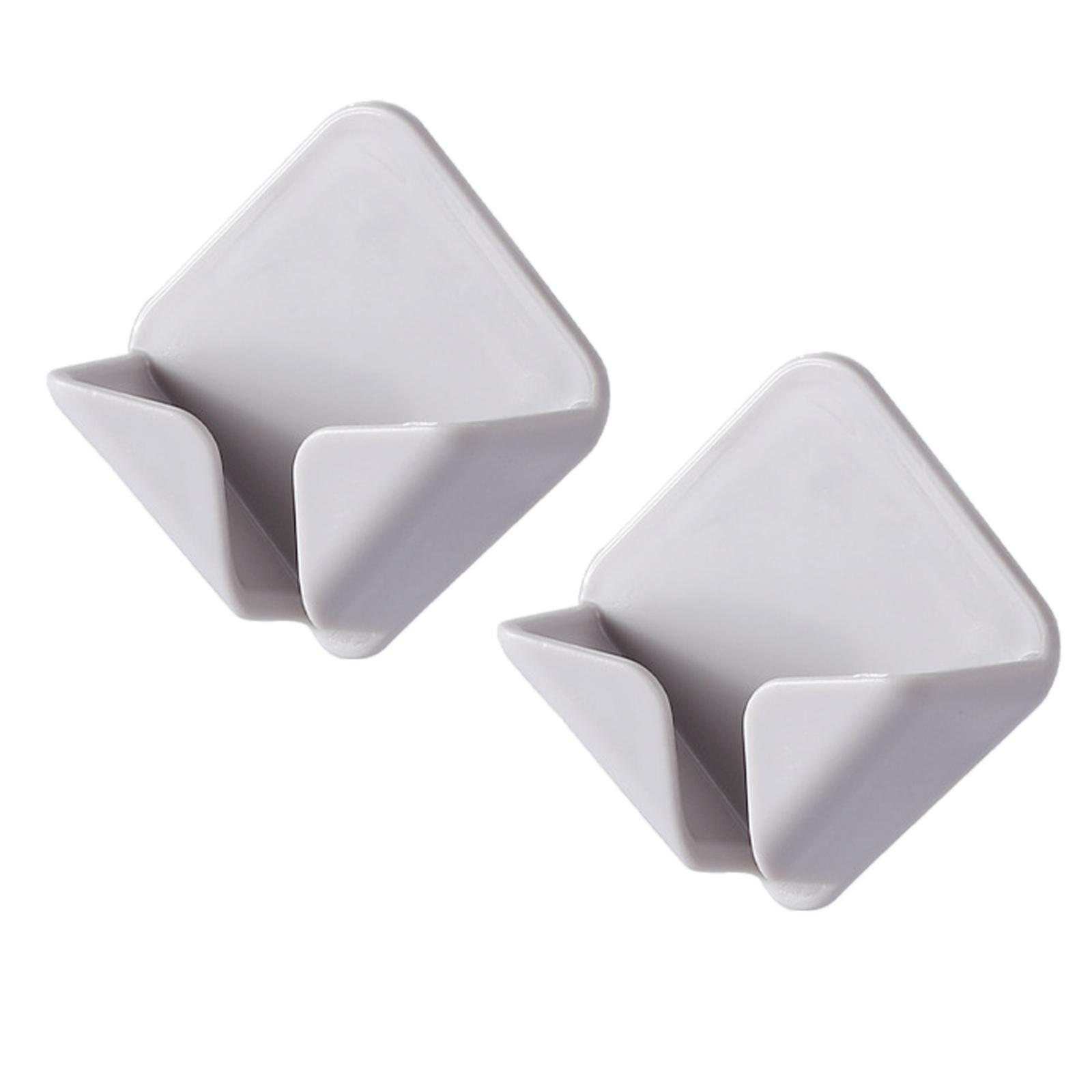 Bothyi - Abs Rack Socket Clip Holder Cable Clips Alambre Almacenamiento Artefacto Gris