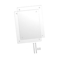 Magideal - Marco De Flores Presionado Marco Acrílico Acrílico Rectángulo Decoración De La Oficina En El Hogar Artesanías De Arte De Bricolaje Soporte Para Fotos