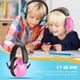 thumbnail image 2 of Auriculares con cancelación de ruido ProCase para niños pequeños, color rosa, 2 of 7