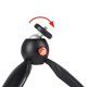 thumbnail image 2 of Trípode Manfrotto PIXI Mini de Aluminio Negro, 2 of 6