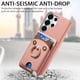 thumbnail image 3 of Funda FOXDOCK para Samsung Galaxy S26 Ultra billetera, soporte ajustable y diseño seguro-rosa, 3 of 6