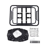 Ioensy - Cesta Trasera Para Bicicleta, Hierro, Resistente, Estante De Carga Para Bicicleta, Accesorios De Ciclismo, Estilo B