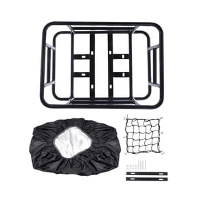 Ioensy - Cesta Trasera Para Bicicleta, Hierro, Resistente, Estante De Carga Para Bicicleta, Accesorios De Ciclismo, Estilo B